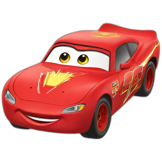 Flash mcqueen dab emoji