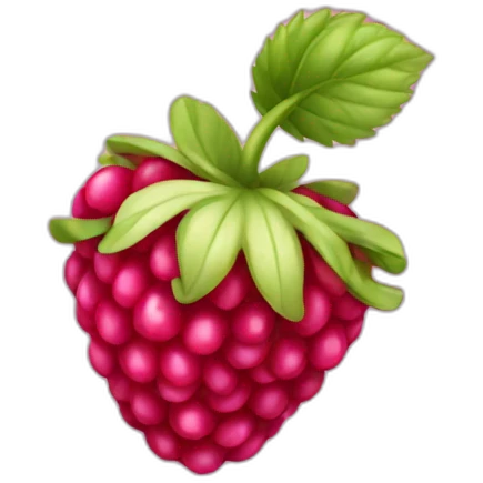 Rasberry emoji