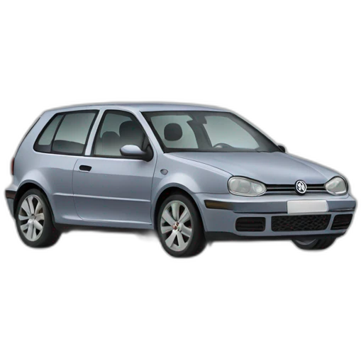 Golf 4 grise emoji