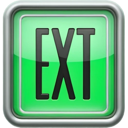 I need exit emoji emoji