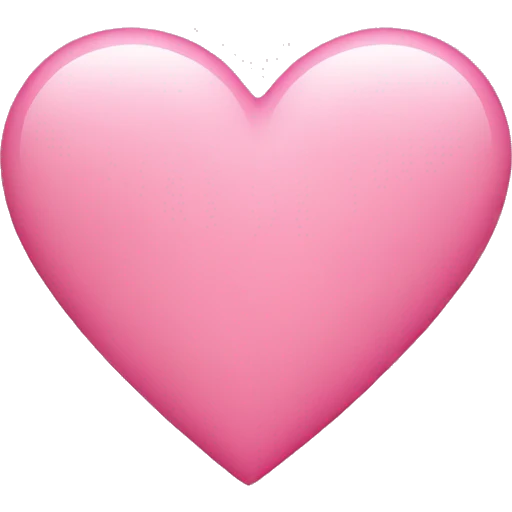 Pink heart emoji
