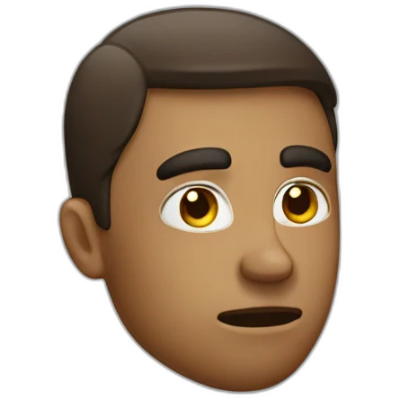 Not interested in something  emoji