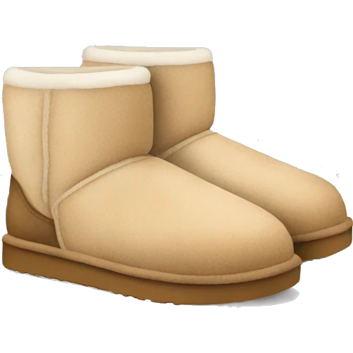 UGG slippers  emoji