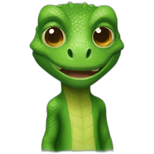 Lizard man emoji
