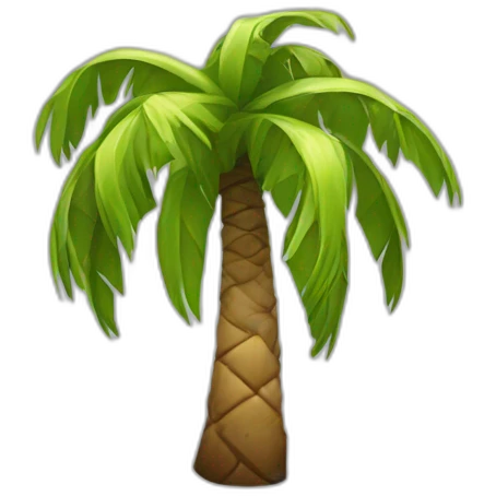 rombus palm tree emoji