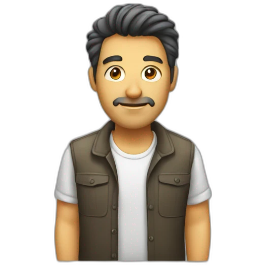 Men,glass emoji