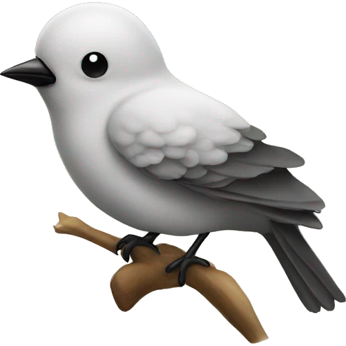 Baby on a bird emoji