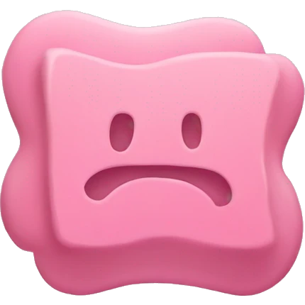 Pink adhesive plaster emoji