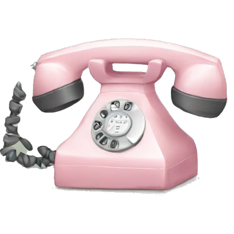 telephone cute emoji