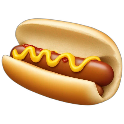 hot dog emoji