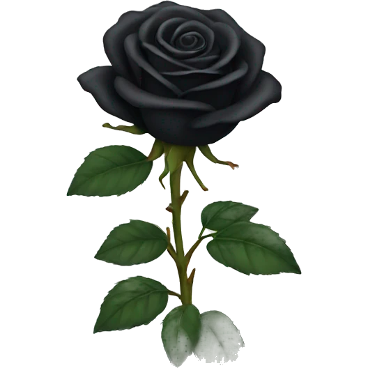 Black Rose emoji
