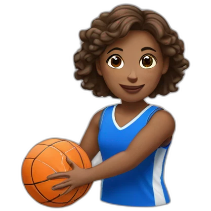 Une princesse qui joue au handball emoji