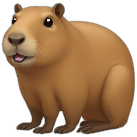 Capibara emoji