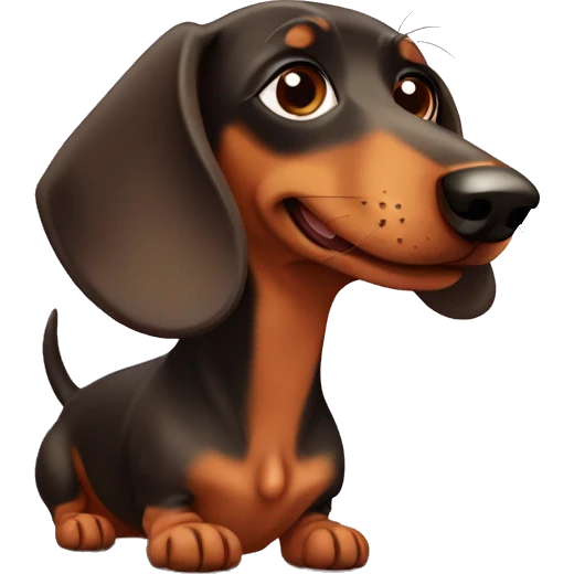 Dachshund emoji