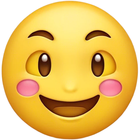 Smirking yellow emoji  emoji