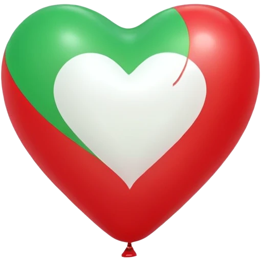 💚🤍❤️ emoji