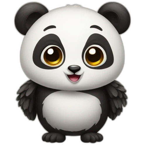 Owly panda emoji