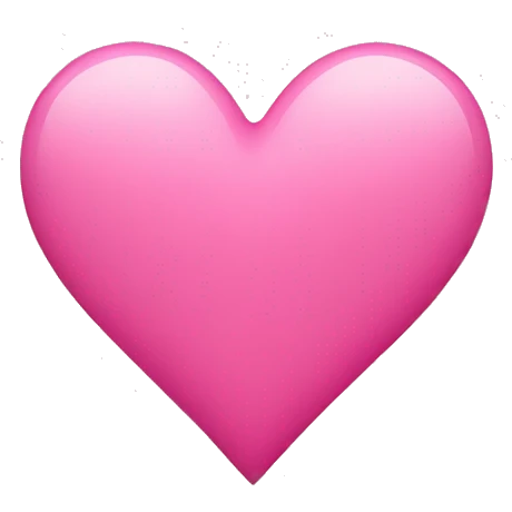 pink heart  emoji