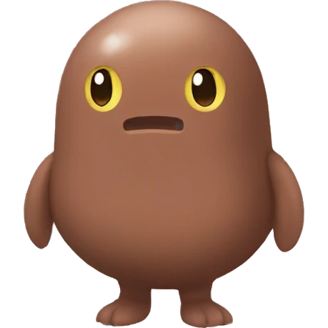 Diglett emoji