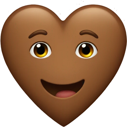 brown heart emoji