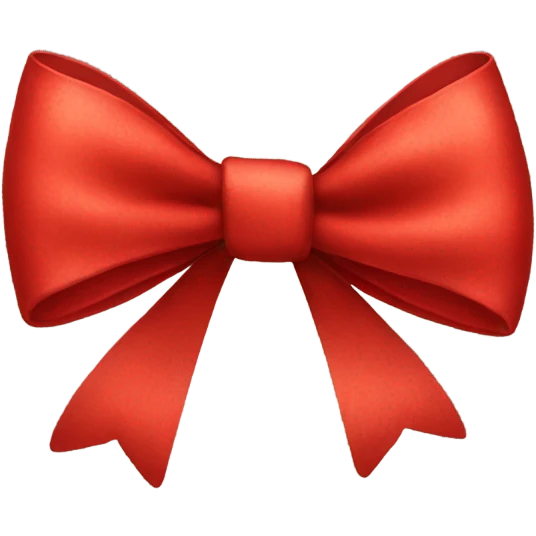 red bow emoji