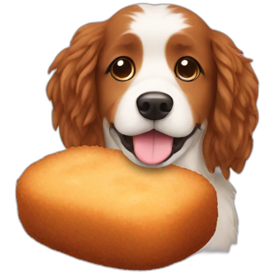 croquette for dog emoji