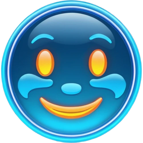 Neon sign emoji