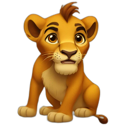 lion king musical emoji