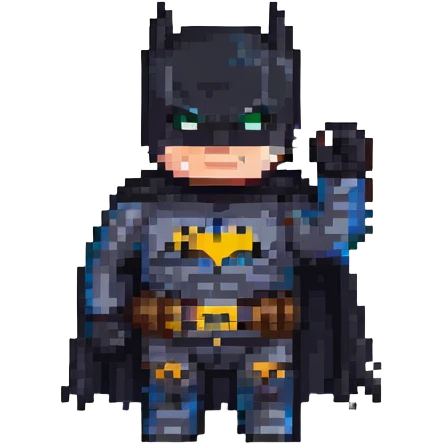 Batman waves emoji