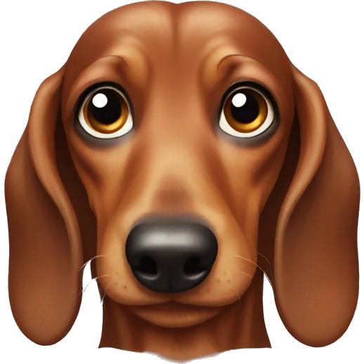 Daschund  emoji