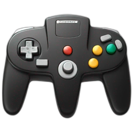 nintendo 64 controller emoji
