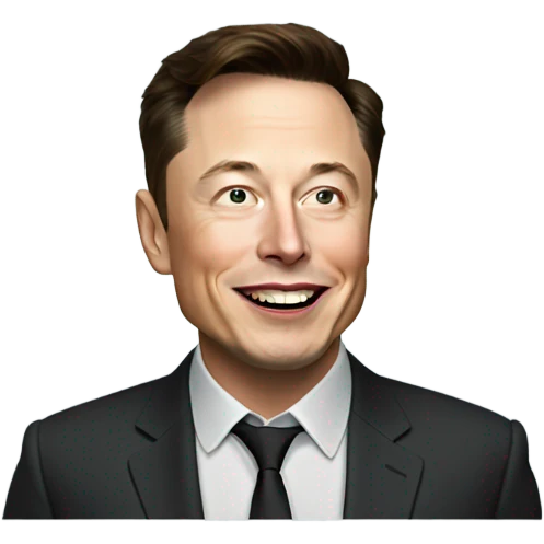 elon musk calling emoji