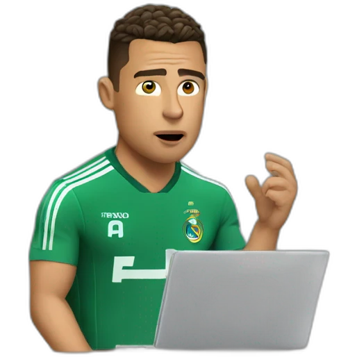 Ronaldo interrogated emoji