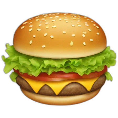 Burger emoji