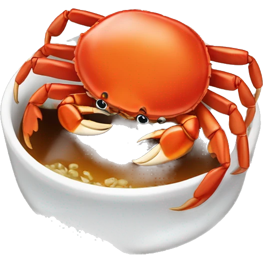 Soy Sauce Marinated Crab  emoji