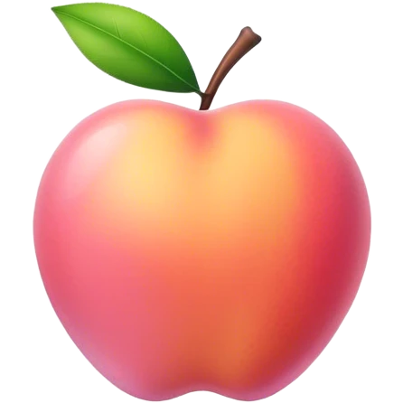 Android peach emoji