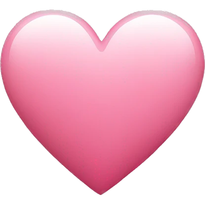 Pink heart emoji