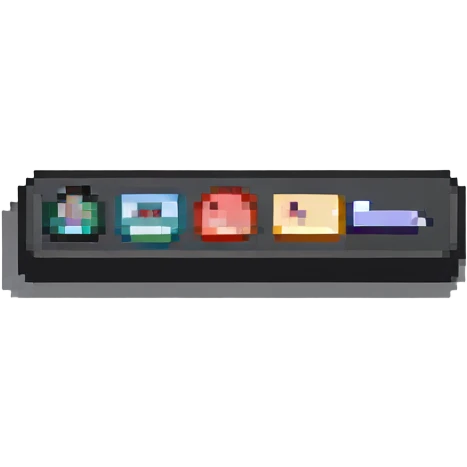 horizontal button emoji
