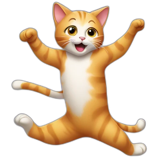 cat dancing emoji