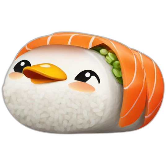 sushi duck emoji