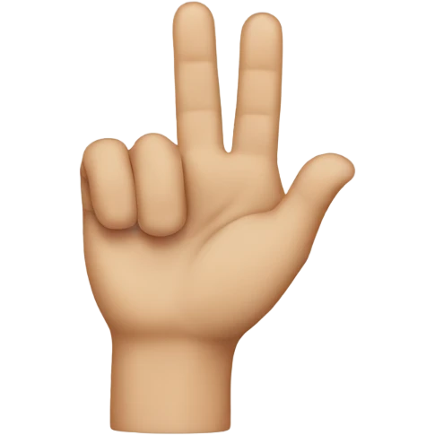  finger emoji