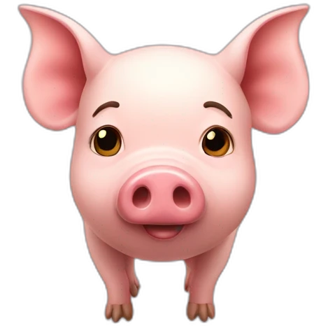 Fée cochon emoji