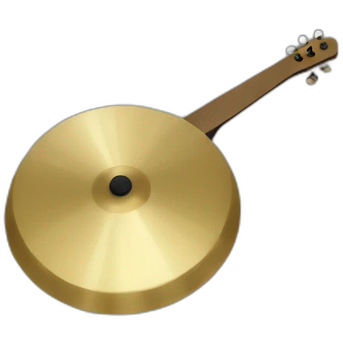 music cymbal emoji