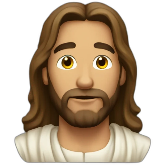 Jesus giga chad emoji