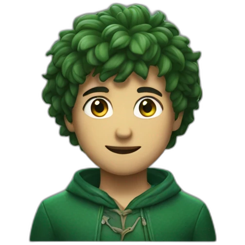 corazon verde oscuro emoji