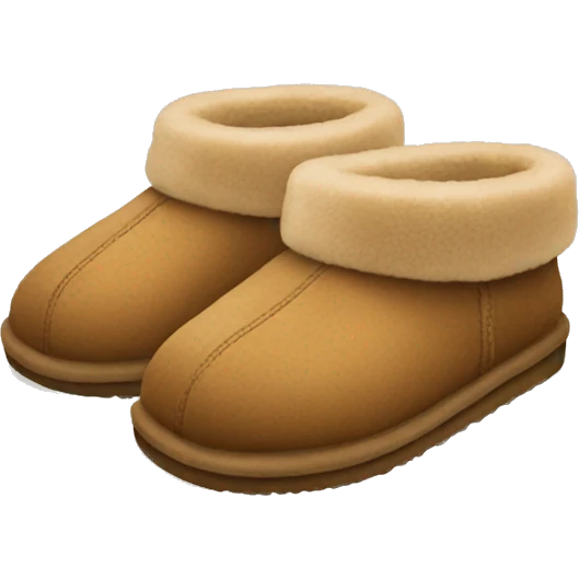 UGG slippers  emoji