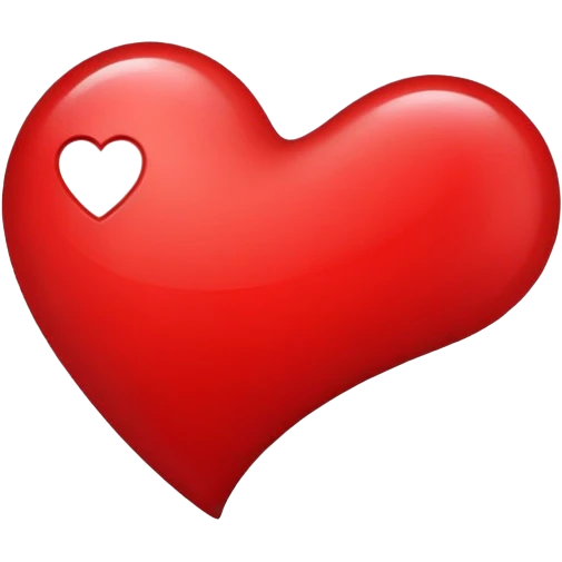 heart red  emoji