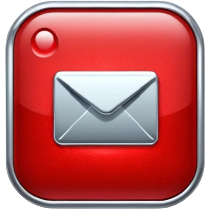 glitter red office pin emoji