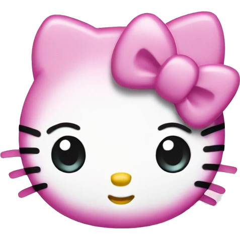 Hello kitty emoji