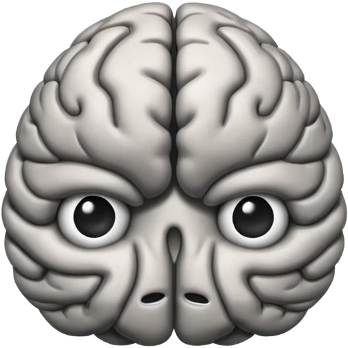 flexible brain emoji